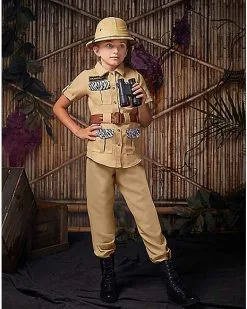 Spirit Halloween Girls Zookeeper Costume