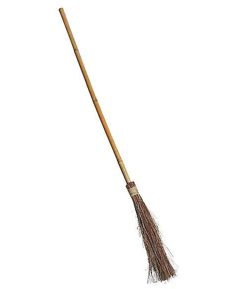 Spirit Halloween 56 Inch Witch Broom 2 Spirit Halloween 56 Inch Witch Broom - Image 2