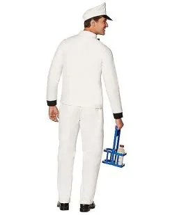 Spirit Halloween Adult Retro Milk Man Costume -Girls Costumes Shop 07574288 c