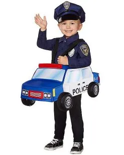 Spirit Halloween Toddler Police Officer Ride-Along Costume With Sound