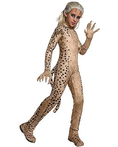 Spirit Halloween Kids Cheetah Wonder Woman Costume - DC Comics 3 Spirit Halloween Kids Cheetah Wonder Woman Costume - DC Comics - Image 3