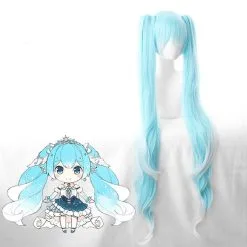 Cosplay Anime Cosplay Wig - Vocaloid-Snow Miku 2019 II -Girls Costumes Shop 075N 3