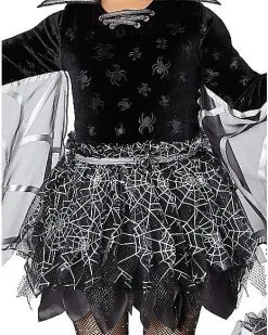 Spirit Halloween Toddler Spider Web Witch Costume -Girls Costumes Shop 07618473 c