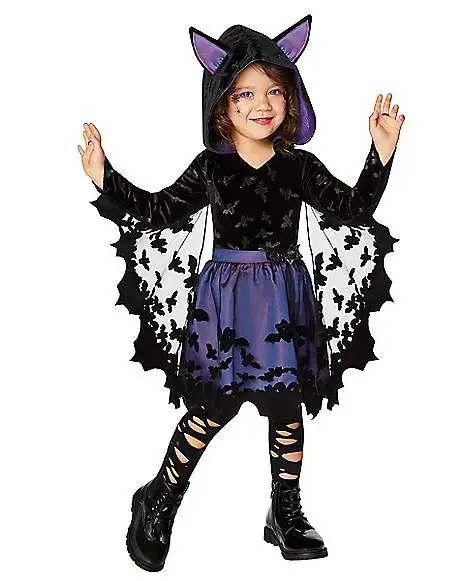 Spirit Halloween Toddler Bat Dress Costume 1 Spirit Halloween Toddler Bat Dress Costume