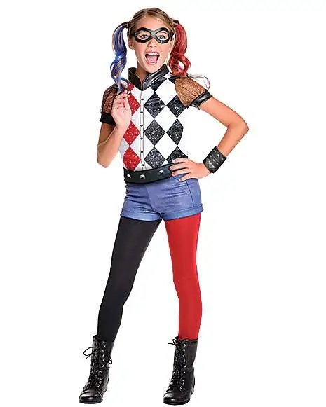 Spirit Halloween Kids Harley Quinn Costume - DC Comics 1 Spirit Halloween Kids Harley Quinn Costume - DC Comics