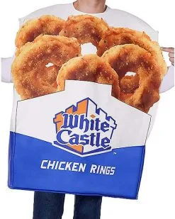 Spirit Halloween Adult Chicken Rings Costume - White Castle 7 Spirit Halloween Adult Chicken Rings Costume - White Castle -Girls Costumes Shop 07630494 d