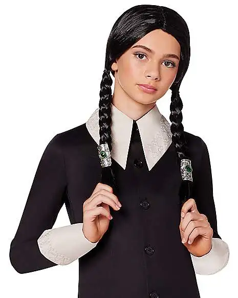 Spirit Halloween Kids Wednesday Addams Costume - The Addams Family 2 3 Spirit Halloween Kids Wednesday Addams Costume - The Addams Family 2 - Image 3