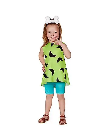 Spirit Halloween Toddler Pebbles Costume - The Flintstones 1 Spirit Halloween Toddler Pebbles Costume - The Flintstones