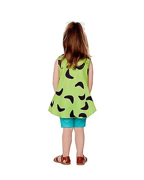 Spirit Halloween Toddler Pebbles Costume - The Flintstones 2 Spirit Halloween Toddler Pebbles Costume - The Flintstones - Image 2