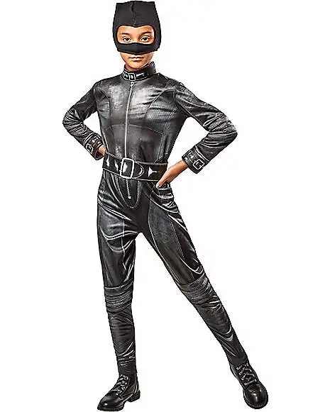 Spirit Halloween Kids Catwoman Costume Deluxe - The Batman 1 Spirit Halloween Kids Catwoman Costume Deluxe - The Batman