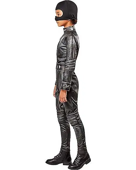 Spirit Halloween Kids Catwoman Costume Deluxe - The Batman 3 Spirit Halloween Kids Catwoman Costume Deluxe - The Batman - Image 3