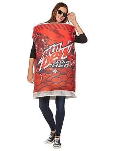 Spirit Halloween Adult Code Red Costume - Mountain Dew -Girls Costumes Shop 07656531 c