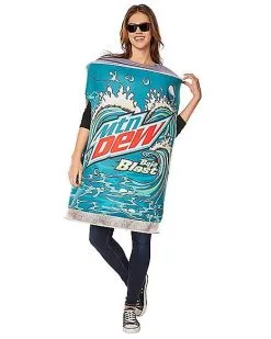 Spirit Halloween Adult 3D Mountain Dew Baja Blast Costume 6 Spirit Halloween Adult 3D Mountain Dew Baja Blast Costume -Girls Costumes Shop 07656556 c