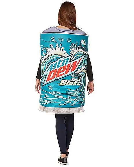 Spirit Halloween Adult 3D Mountain Dew Baja Blast Costume 4 Spirit Halloween Adult 3D Mountain Dew Baja Blast Costume - Image 4