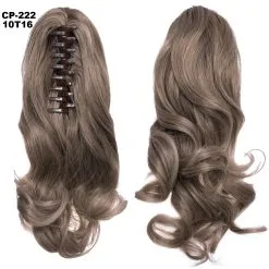 CJ Long Wavy Ponytail Clip Natural Extensions -Girls Costumes Shop 1618256589867