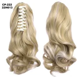 CJ Long Wavy Ponytail Clip Natural Extensions -Girls Costumes Shop 1875442356782