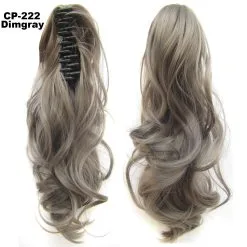 CJ Long Wavy Ponytail Clip Natural Extensions -Girls Costumes Shop 642384932734