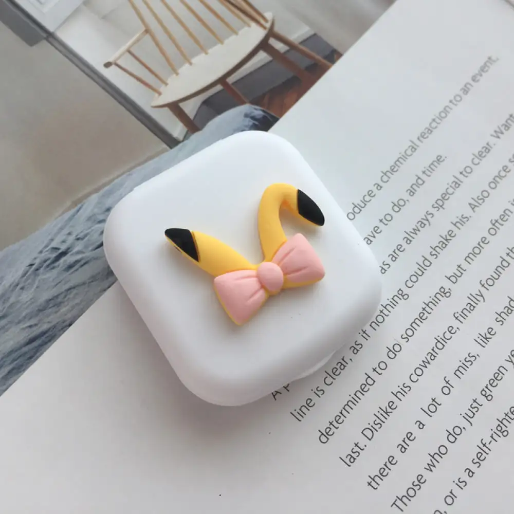 UNIQSO Cute Animal Ears Lens Case Travel Kit 8 UNIQSO Cute Animal Ears Lens Case Travel Kit - Image 8