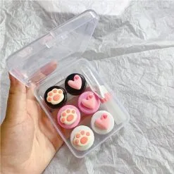 UNIQSO Cute Paw & Love Lens Case Travel Kit (3 Pairs) -Girls Costumes Shop 8 e69c98a3 c79c 48a7 aa15 686fefa47c6b