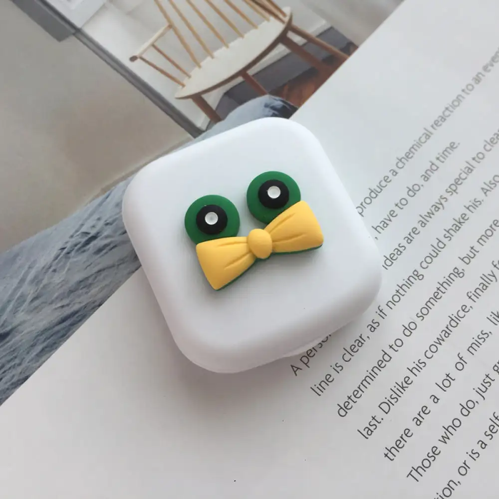 UNIQSO Cute Animal Ears Lens Case Travel Kit 9 UNIQSO Cute Animal Ears Lens Case Travel Kit - Image 9