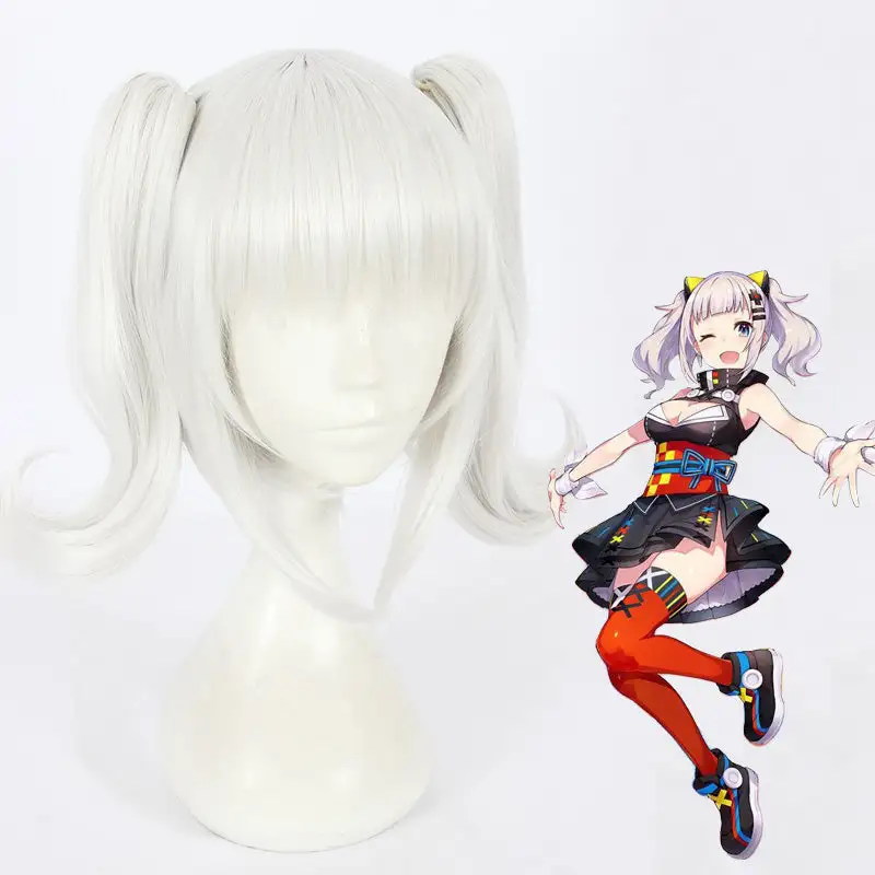 Cosplay Anime Cosplay Wig - Virtual YouTuber-Kaguya Luna 2 Cosplay Anime Cosplay Wig - Virtual YouTuber-Kaguya Luna - Image 2