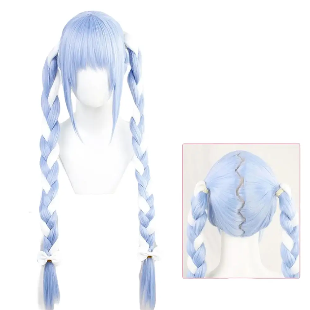 Cosplay Anime Cosplay Wig - Virtual YouTuber - Usada Pekora 2 Cosplay Anime Cosplay Wig - Virtual YouTuber - Usada Pekora - Image 2