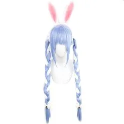 Cosplay Anime Cosplay Wig - Virtual YouTuber - Usada Pekora 10 Cosplay Anime Cosplay Wig - Virtual YouTuber - Usada Pekora -Girls Costumes Shop CS 519A 5