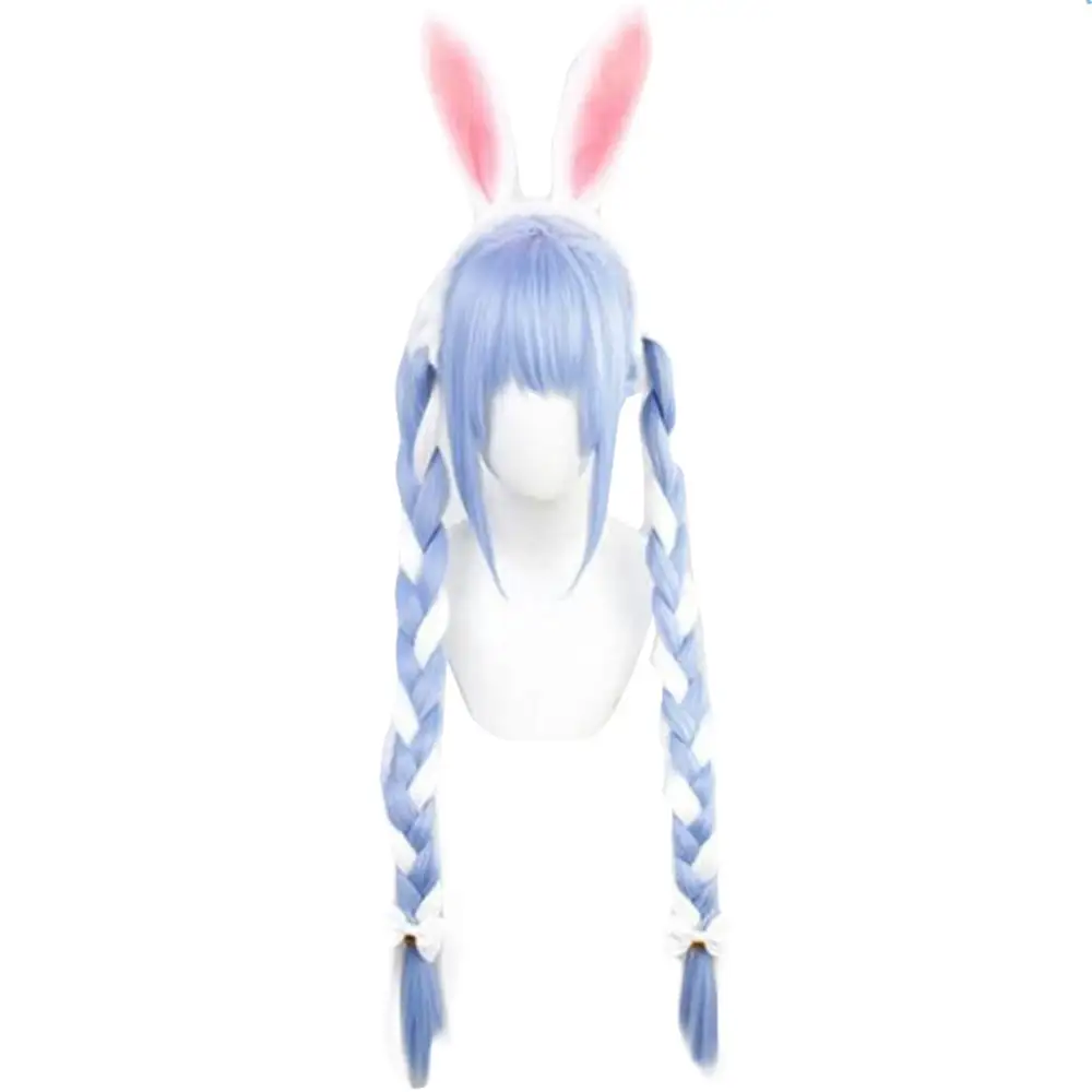 Cosplay Anime Cosplay Wig - Virtual YouTuber - Usada Pekora 5 Cosplay Anime Cosplay Wig - Virtual YouTuber - Usada Pekora - Image 5