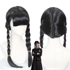 Cosplay Anime Cosplay Wig - The Addams Family - Wednesday