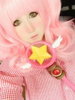 Cosplay Anime Cosplay Wig - Code Geass - Anya Alstreim -Girls Costumes Shop Wig Code Geass Anya Alstreim cs 166a fetsu chan b