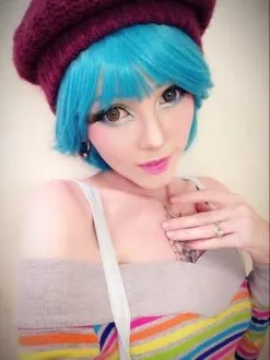 Cosplay Anime Cosplay Wig - Vocaloid - Miku 075A -Girls Costumes Shop wig vocaloid miku a cs 075a amberslwd